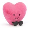 Amuseables Hot Pink Heart