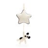 Bashful Black & Cream Puppy Musical Pull