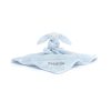 Personalised Bashful Blue Bunny Soother