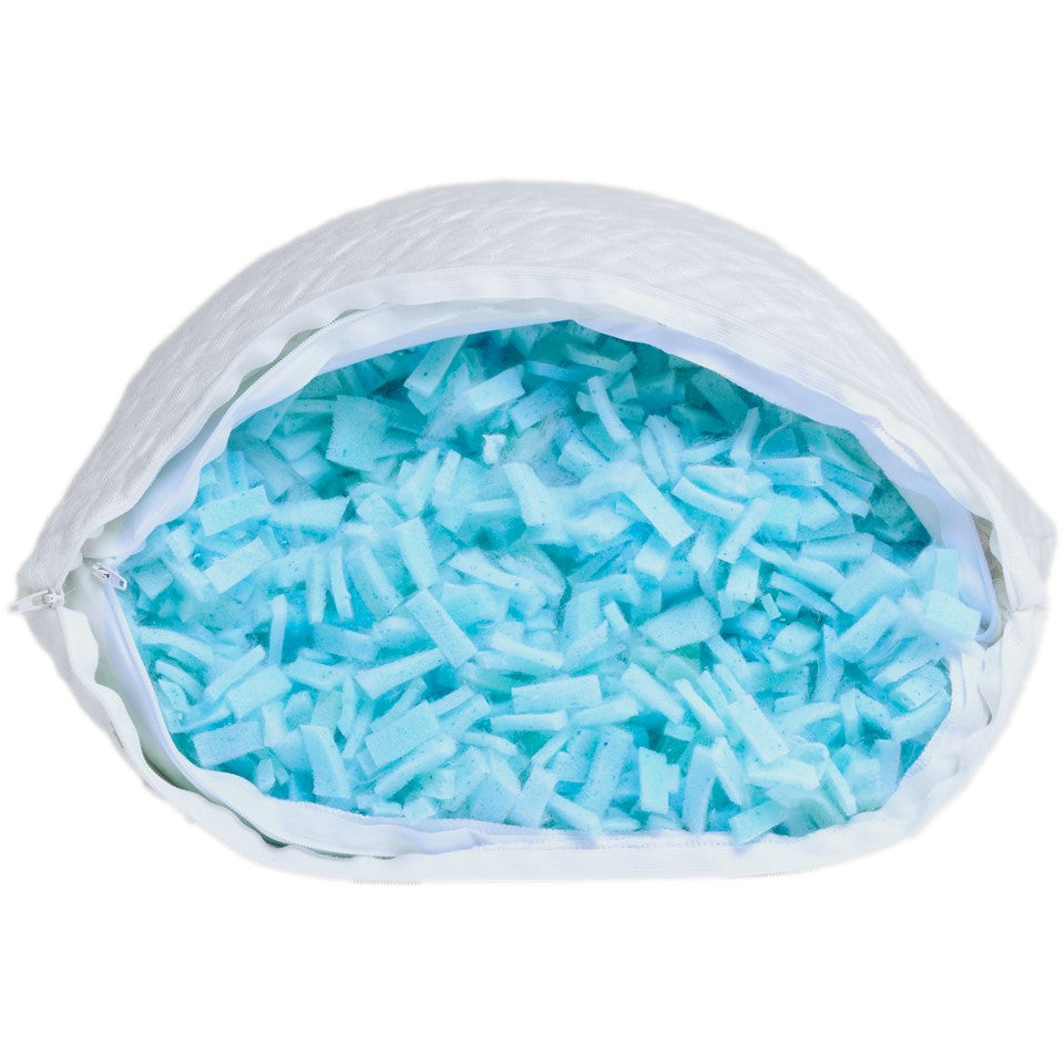 Saybrook Pillow Open Showing Filling - Lion